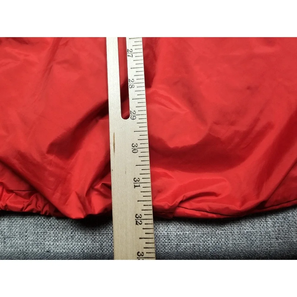 The North Face Jacket Mens XL Red Black Gore-Tex Hooded Ski Parka Nylon Outdoor